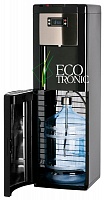 Кулер для воды (Экотроник) Ecotronic P9-LX Black с нижней загрузкой бутыли, охлаждение компрессорное, напольный