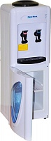 Кулер для воды Aqua Work (Аква Ворк) 0.7-LDR белый напольный, с электронным охлаждением, со шкафчиком
