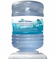 Вода питьевая Аквалидер 19 л со стоимостью бутыли