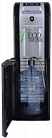Кулер для воды (Экотроник) Ecotronic P8-LX Black с нижней загрузкой бутыли, охлаждение компрессорное, напольный