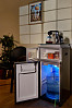 Кулер с чайным столиком Тиабар Ecotronic TB3-LE UV с нижней загрузкой бутыли,  с электронным охлаждением, с функцией озонирования