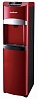 Кулер для воды  (ХотФрост) HotFrost 45A Red с нижней загрузкой бутыли, с тремя клавишами подачи воды, с защитой от детей на кране горячей воды