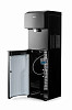 Кулер для воды HotFrost V450AMI Black с нижней загрузкой бутыли. Бесконтактная подача холодной воды.