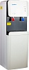 Кулер для воды Aqua Work (Аква Ворк) 105-LDR бело-черный напольный, с электронным охлаждением, со шкафчиком, турбонагрев